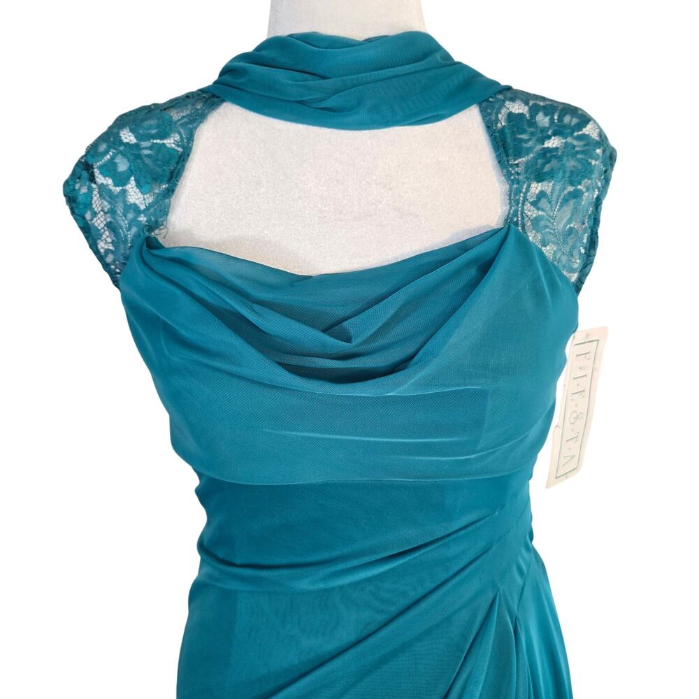 NWT Womens Fiesta Semi Formal Dress M Medium Fits Like S Small Party Junior Prom - Picture 2 of 10